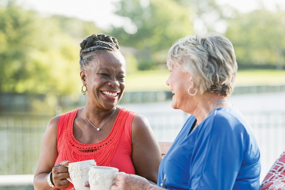 Residents enjoying the lifestyle at Charter Senior Living of Gallatin